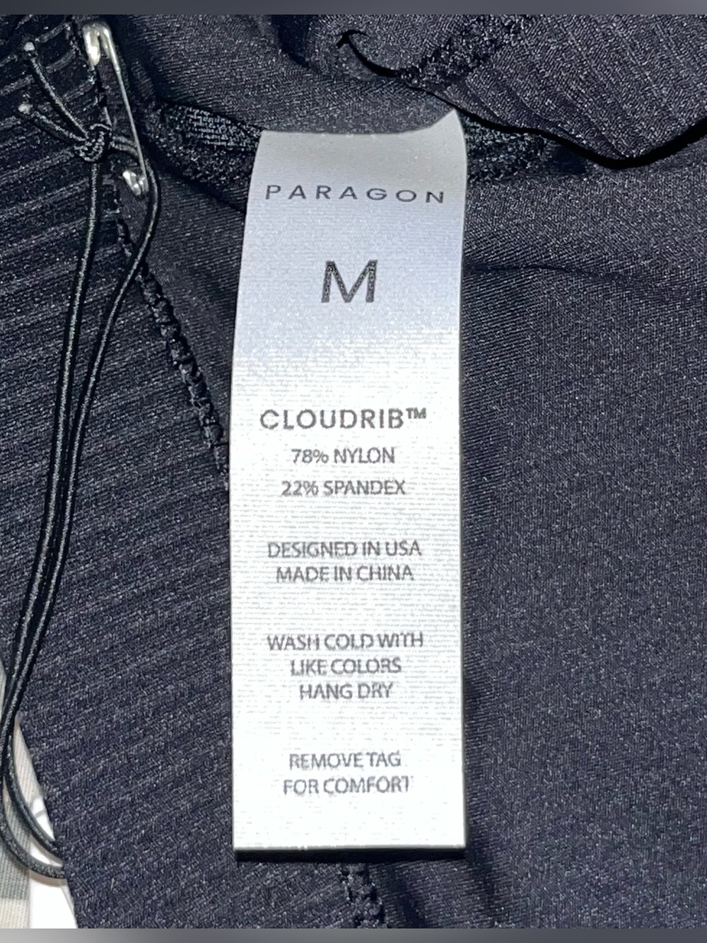Paragon Fitwear CloudRib Defy Bra in Black Size M - Picture 3 of 4